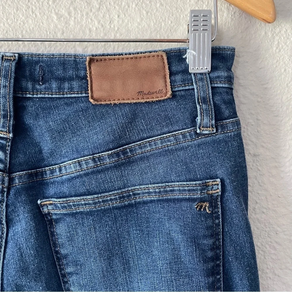 Madewell 10” High Riser Skinny Skinny Jeans Women’s 28 Blue Medium Wash Casual - Picture 9 of 16